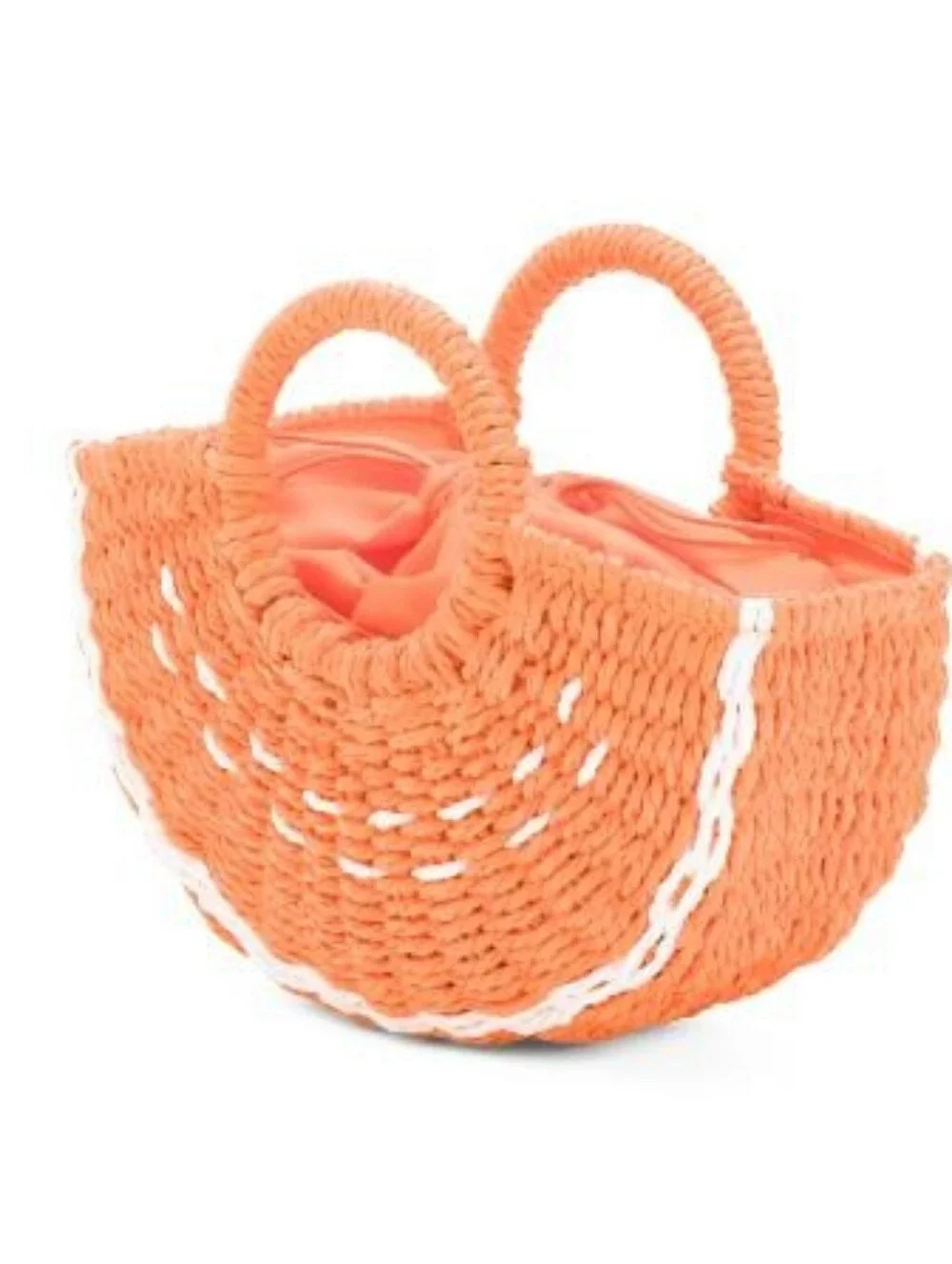 ALESSIA BIANCHI Woven Satchel